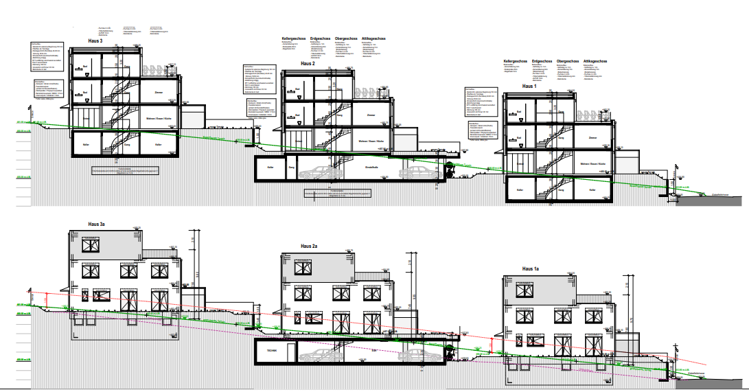 Seitenansicht des Projekts Gibelfeld